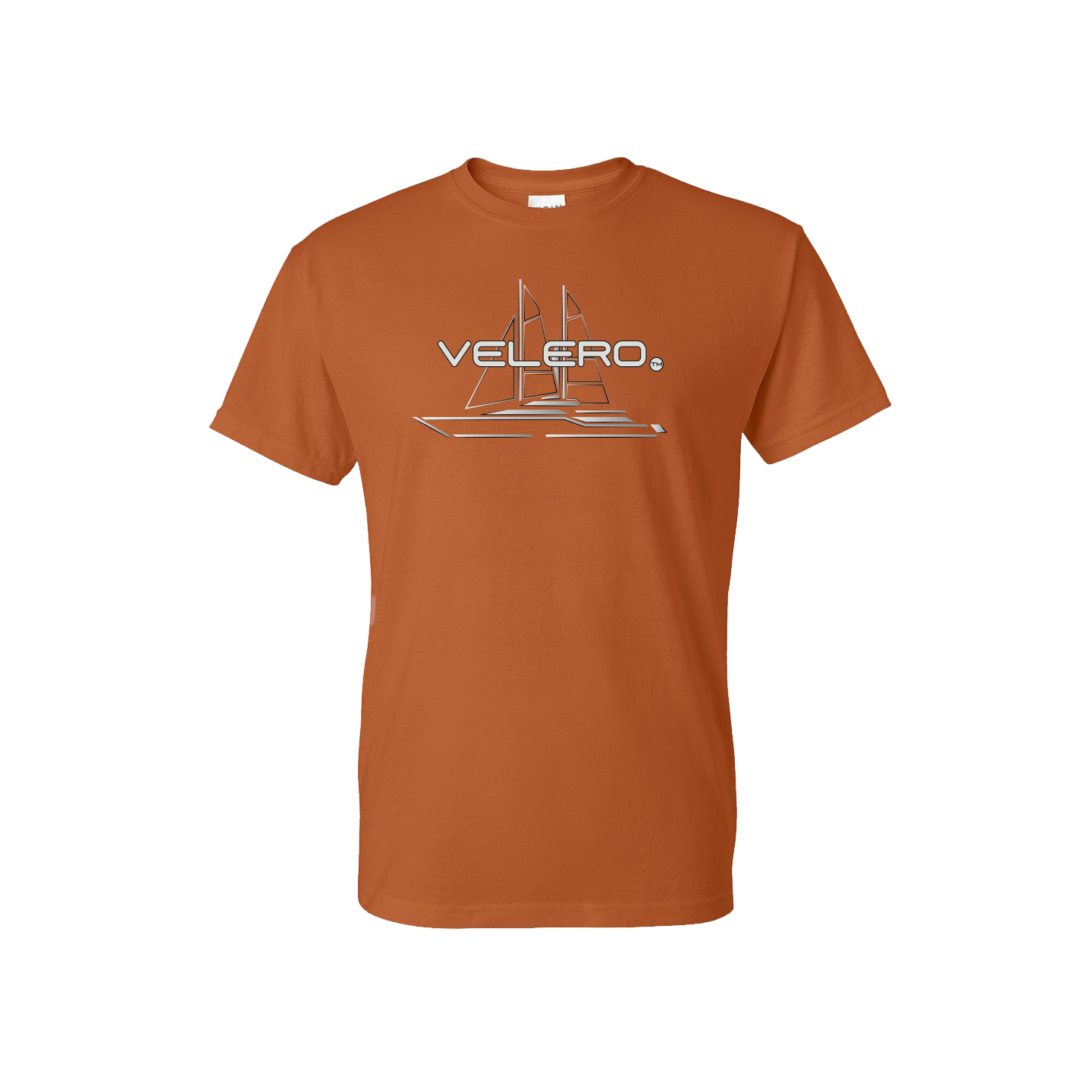 T-SHIRT SILHOUETTE WITH VELERO NAME