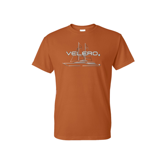 T-SHIRT SILHOUETTE WITH VELERO NAME