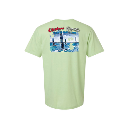 T-SHIRT PHRASE REGATTA SAILBOAT