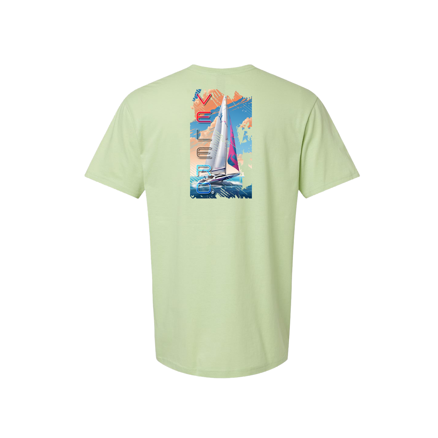 T-SHIRT PHRASE REGATTA SAILBOAT