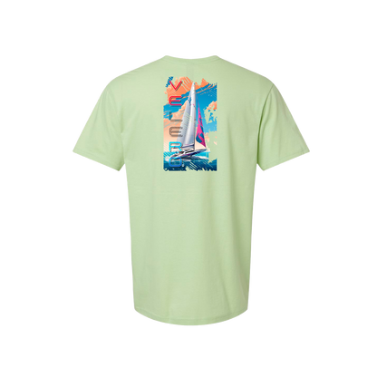 T-SHIRT PHRASE REGATTA SAILBOAT