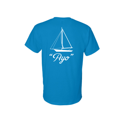 T-SHIRT SILHOUETTE WITH VELERO NAME (Copia)